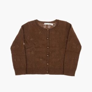 Bonpoint Baby/Toddler Deep Purple Sweater - size: 18M